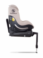 Автокрісло Avionaut AeroFIX IsoFix Beige Melange для дітей зростом 67-105 см (0-18кг)